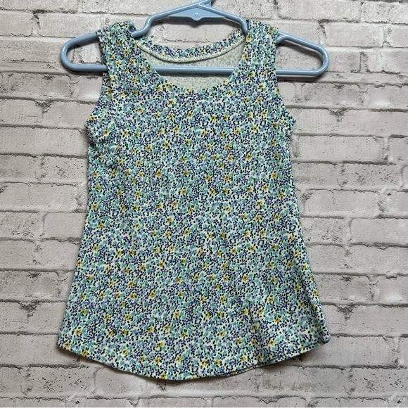 Kids Tops Lot of 2 Toddler Sleeveless 3T & 4T Floral Ruffle Tie Front Shirts - Picture 7 of 12